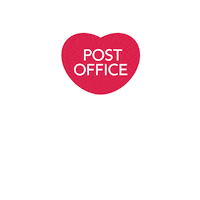 Posting Sticker by Post Office