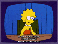 lisa simpson GIF