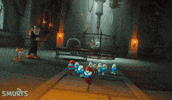 Run Running GIF by Smurfs Movie