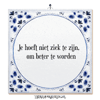 Humor Wijsheid Sticker by Tegelspreuken.nl