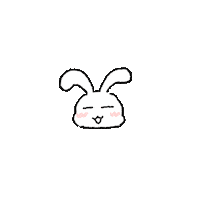 PAKYAU2022 rabbit pakyau 柏丘插畫 柏丘 Sticker