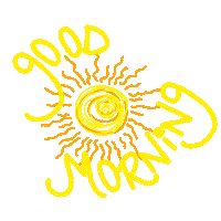 Good Morning Sun Sticker