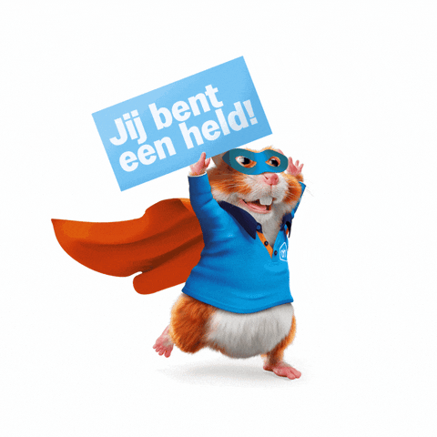 Hamster Compliment GIF by Albert Heijn