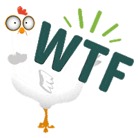 WhatsAppSIM meme what omg wtf Sticker