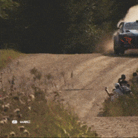 Rally Finland Jumping Cars GIF by FIA World Rally Championship