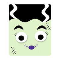 Halloween Frankenstein Sticker