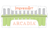 Art Rainbow Sticker by ImpressArt