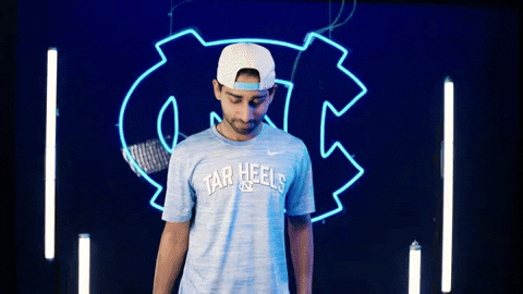 Look Up North Carolina GIF by UNC Tar Heels