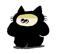 Neko Gisoshussha Sticker