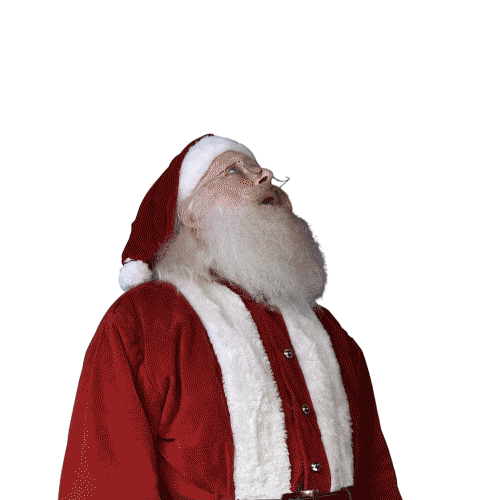 Ville_Angers christmas santa watching ciel Sticker