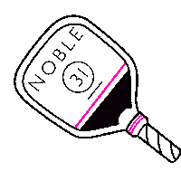 Pickleball Sticker by Noble 31