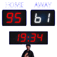 61 Away Sticker