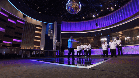 Happy Bust A Move GIF by Food Club FOX
