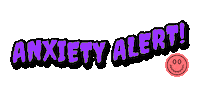 Stress Anxiety Sticker by ArtTixo