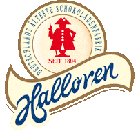 HallorenSchokoladenfabrik chocolate schokolade hallesaale halloren Sticker
