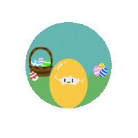 Happy Egg Sticker by LioxFoundation