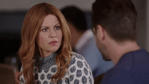 Candace Cameron Bure Surprise GIF by Hallmark Mystery