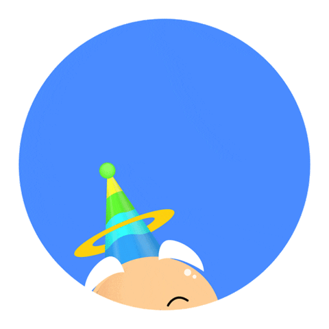 Hosting Happy Birthday Sticker by Dewaweb