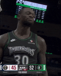 Nba Smirk GIF by Minnesota Timberwolves