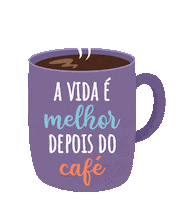 Bom Dia Cafe Sticker by WebDiet Software Nutricional