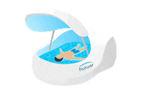 Relax Floating Sticker by Flutuar Float Center