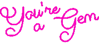 Youre A Gem Sticker by GEM Beauty Co.