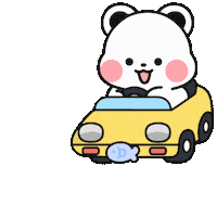 bongbong_fy drive cutebear bongbong babybear Sticker