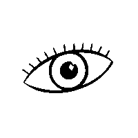 Seeing Third Eye Sticker by Y7 Studio