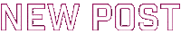 Pink New Post Sticker by Three Pod Studio with Reka Csulak
