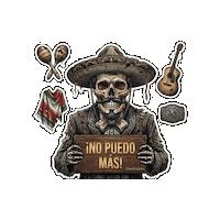 Halloween No Puedo Mas Sticker