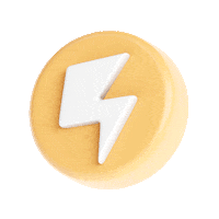 VismeApp energy lightning excitement exciting Sticker