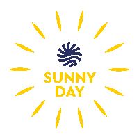 Sunny Day Sun Sticker by Nicolaus Tour
