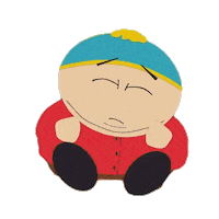 Happy Eric Cartman Sticker by South Park