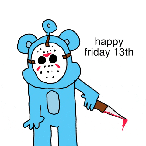 Friday The 13Th Halloween GIF by TEJI