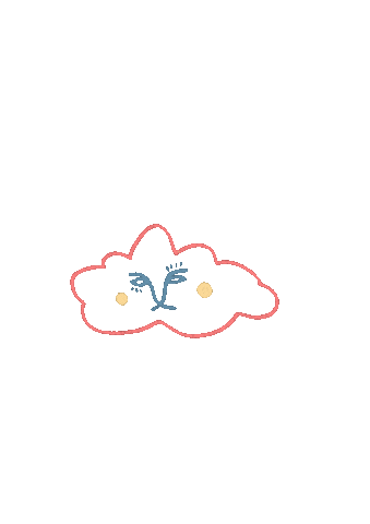 vikiartstudio giphyupload happy cute face Sticker