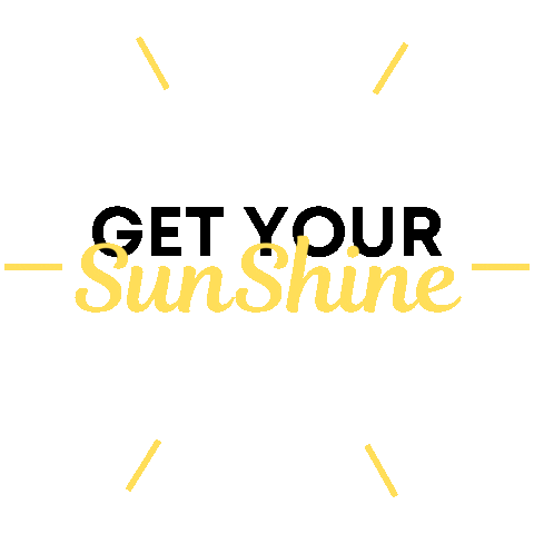 Sun Sunshine Sticker by SunSeekers by Rosie