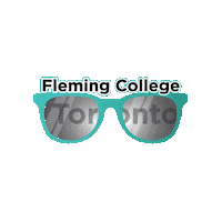 Summer Sun Glasses Sticker by Fleming College Toronto
