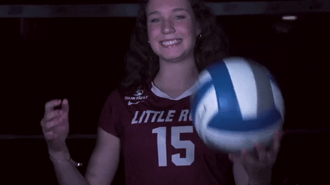 Littlerockvb2020 GIF by Little Rock Athletics