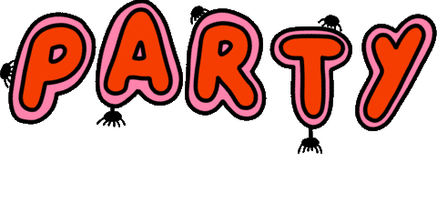 Party Halloween Sticker by Poppy Deyes