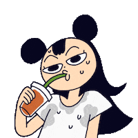 Coffee Drinking Sticker by BuzzFeed Animation