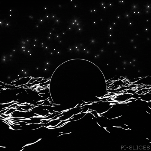 Soothing Black And White GIF by Pi-Slices