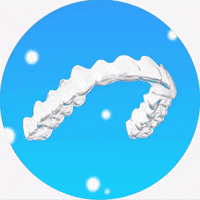 Infinitydental smile purple miami teeth GIF