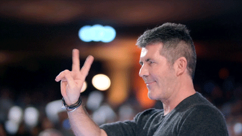 Simon Cowell Hello GIF by America's Got Talent