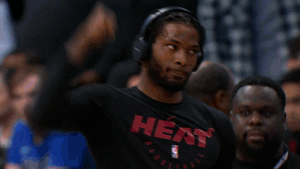 justise winslow expression GIF by NBA