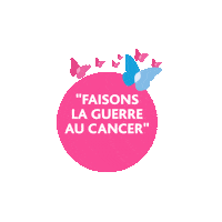 imagine-for-margo cancer macaron papillons i4m Sticker