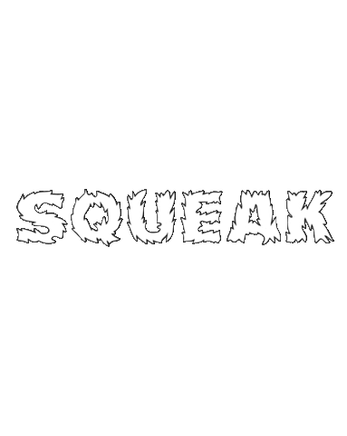 sound on squeak Sticker by MISO PUP