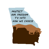 Voting Rights Vote Sticker by Creative Courage