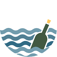 EYPFinland eyp aland message in a bottle eypfinland Sticker