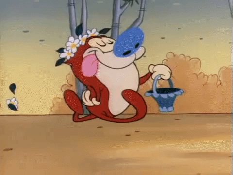 ren and stimpy nicksplat GIF