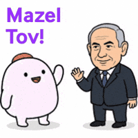 Jewish Mazel Tov GIF by Bereishis Foundation